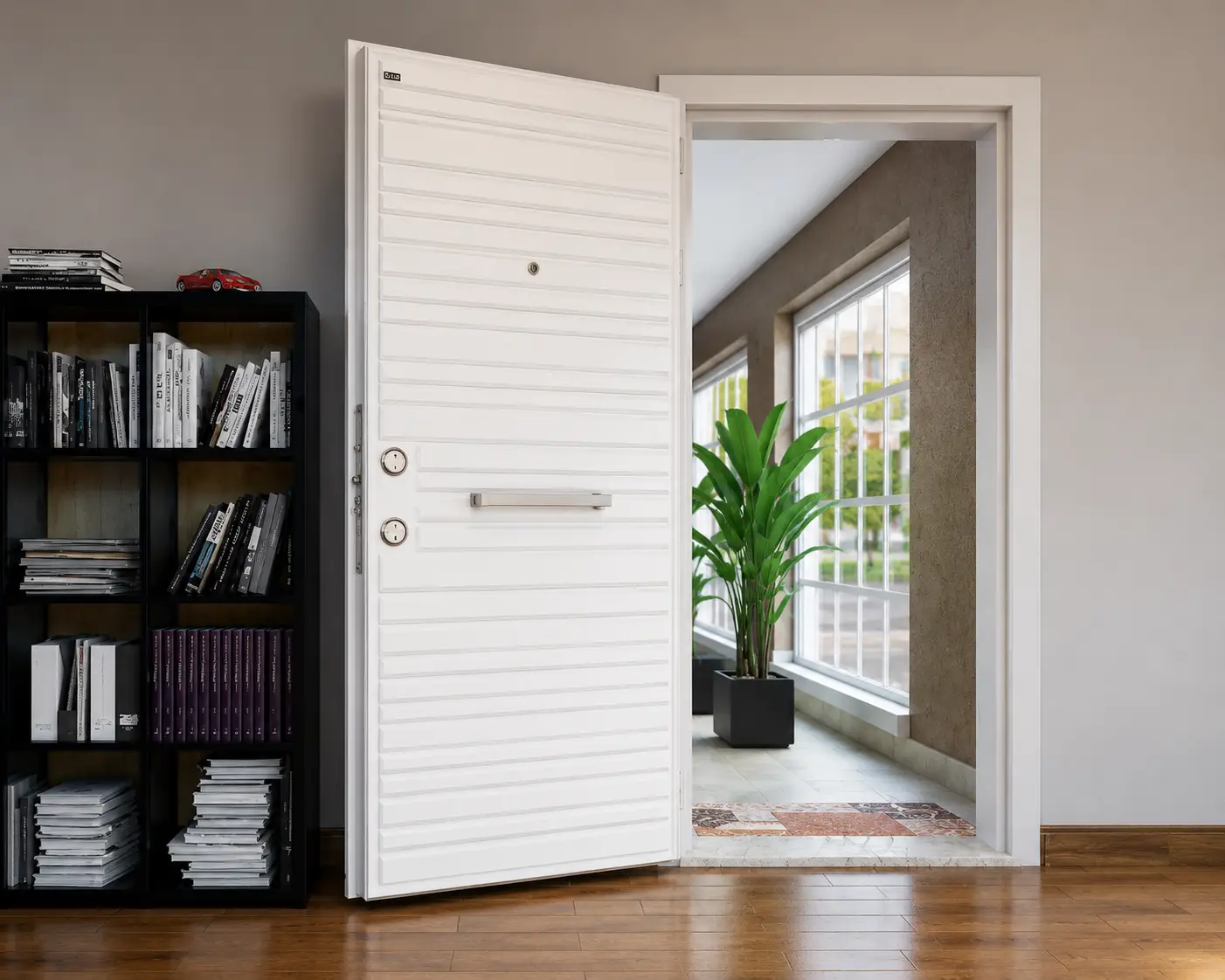 TRIM daire çelik kapısı Sarı Çelik Kapı