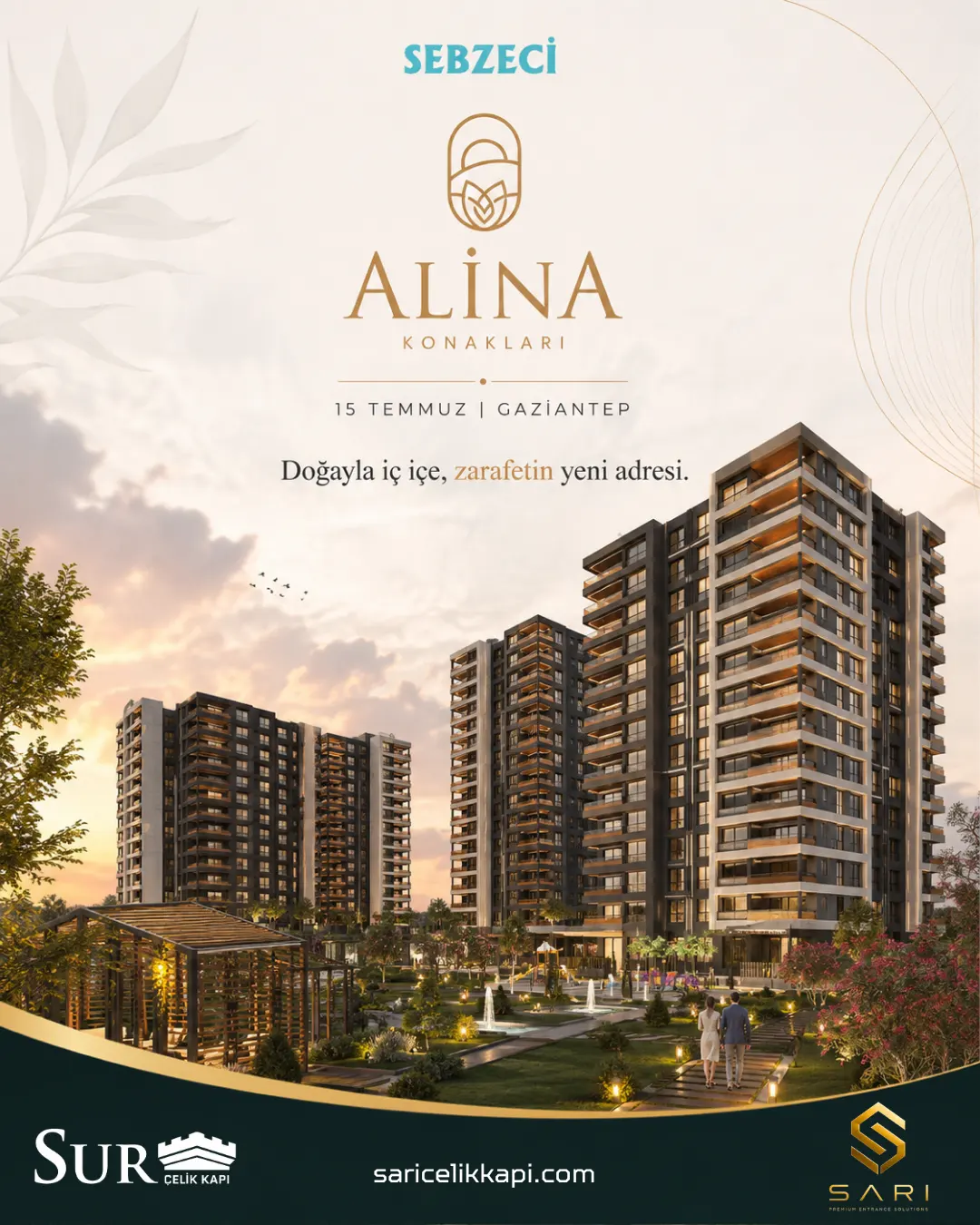 Alina Konakları proje uygulaması