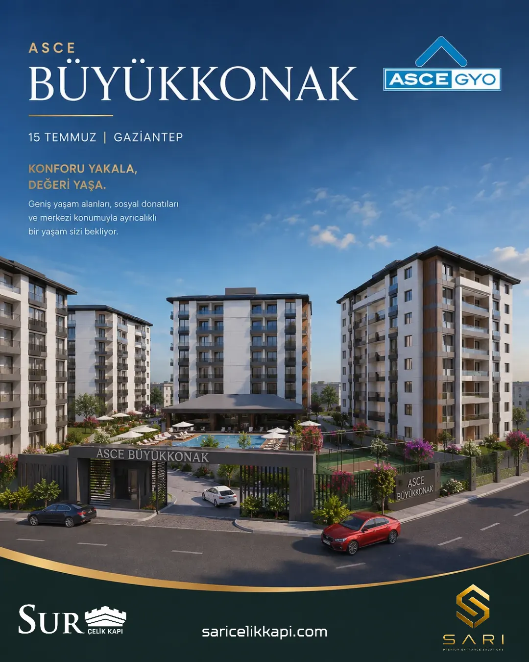Büyükkonak proje uygulaması