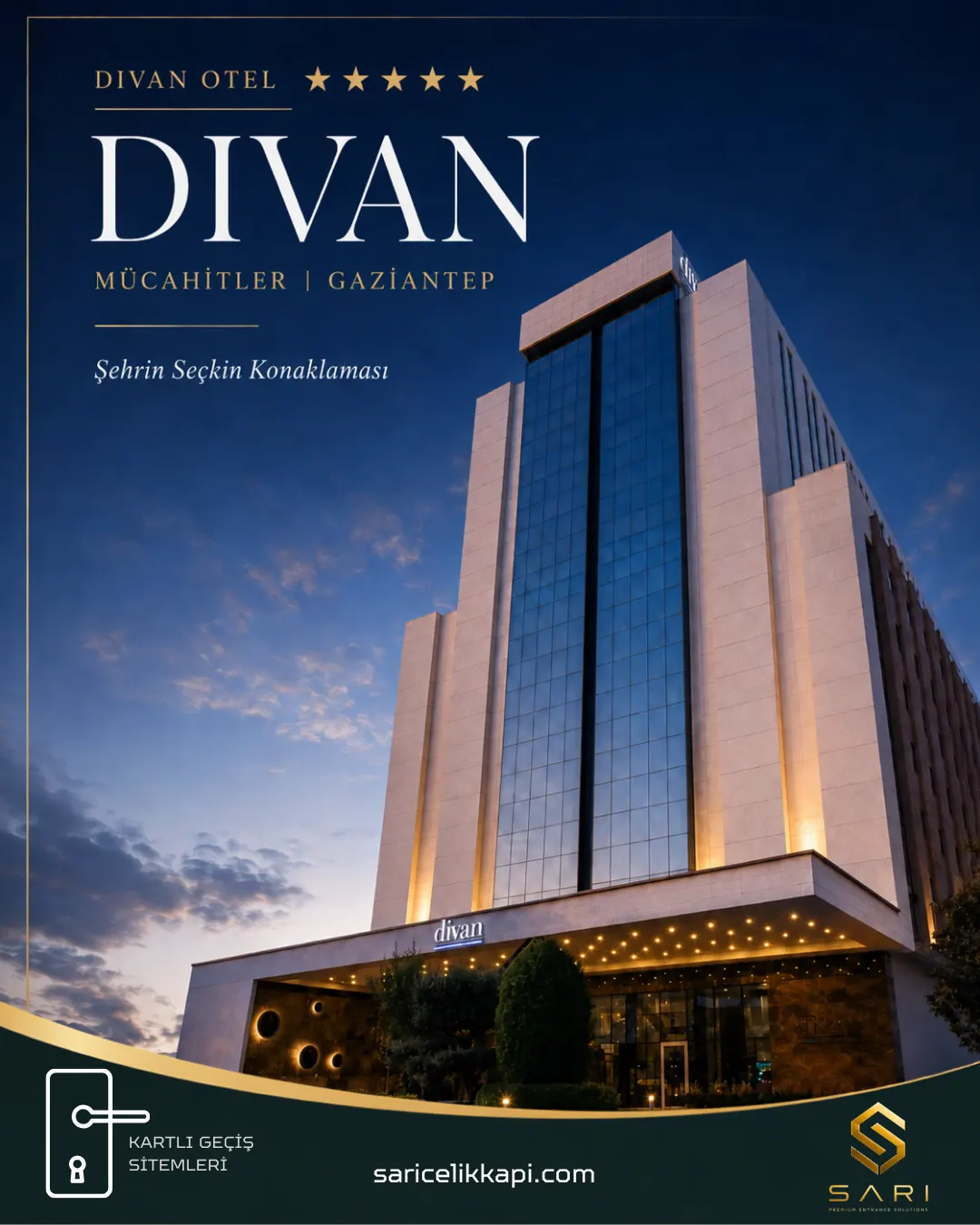 Divan Otel proje uygulaması