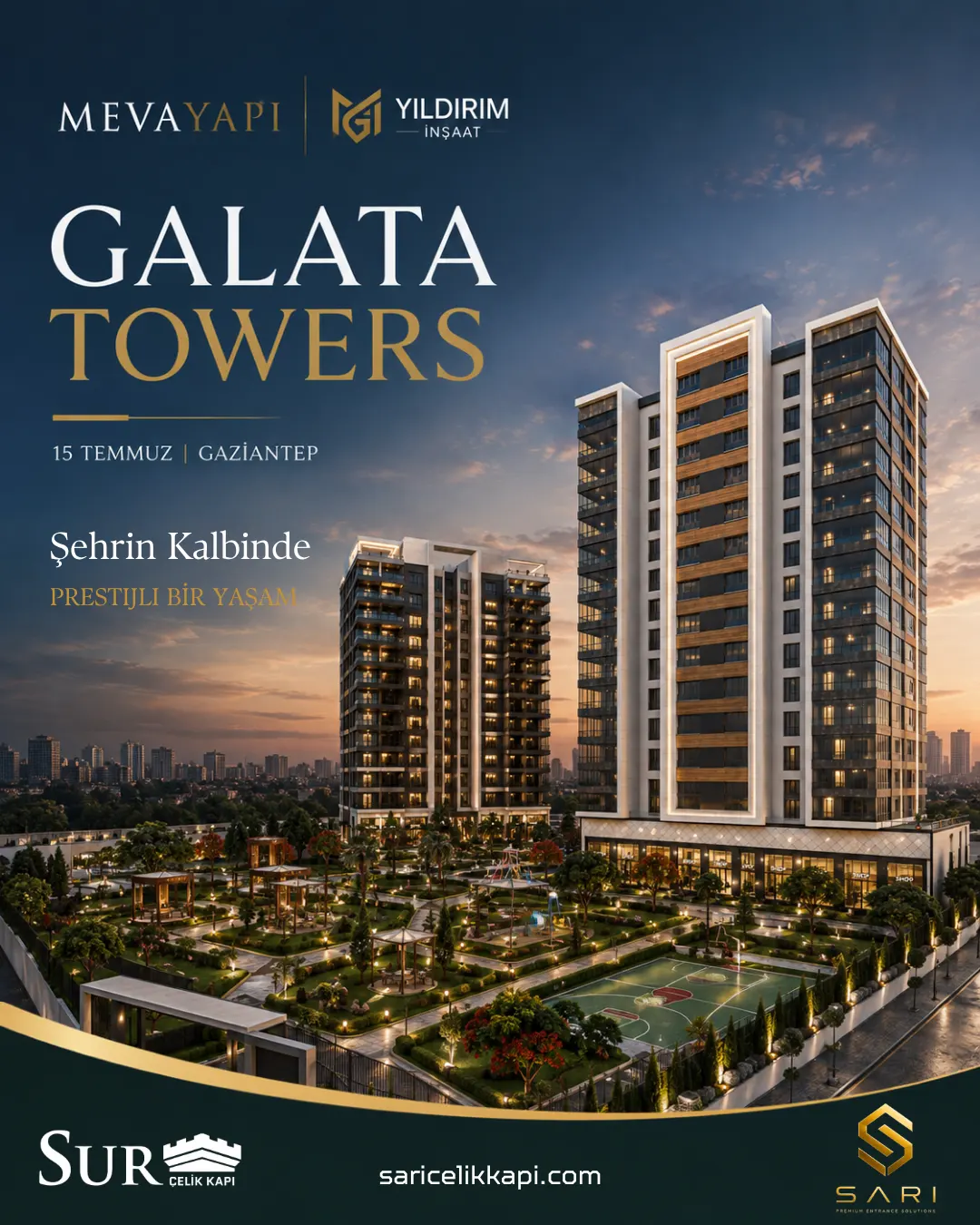 Galata Towers proje uygulaması