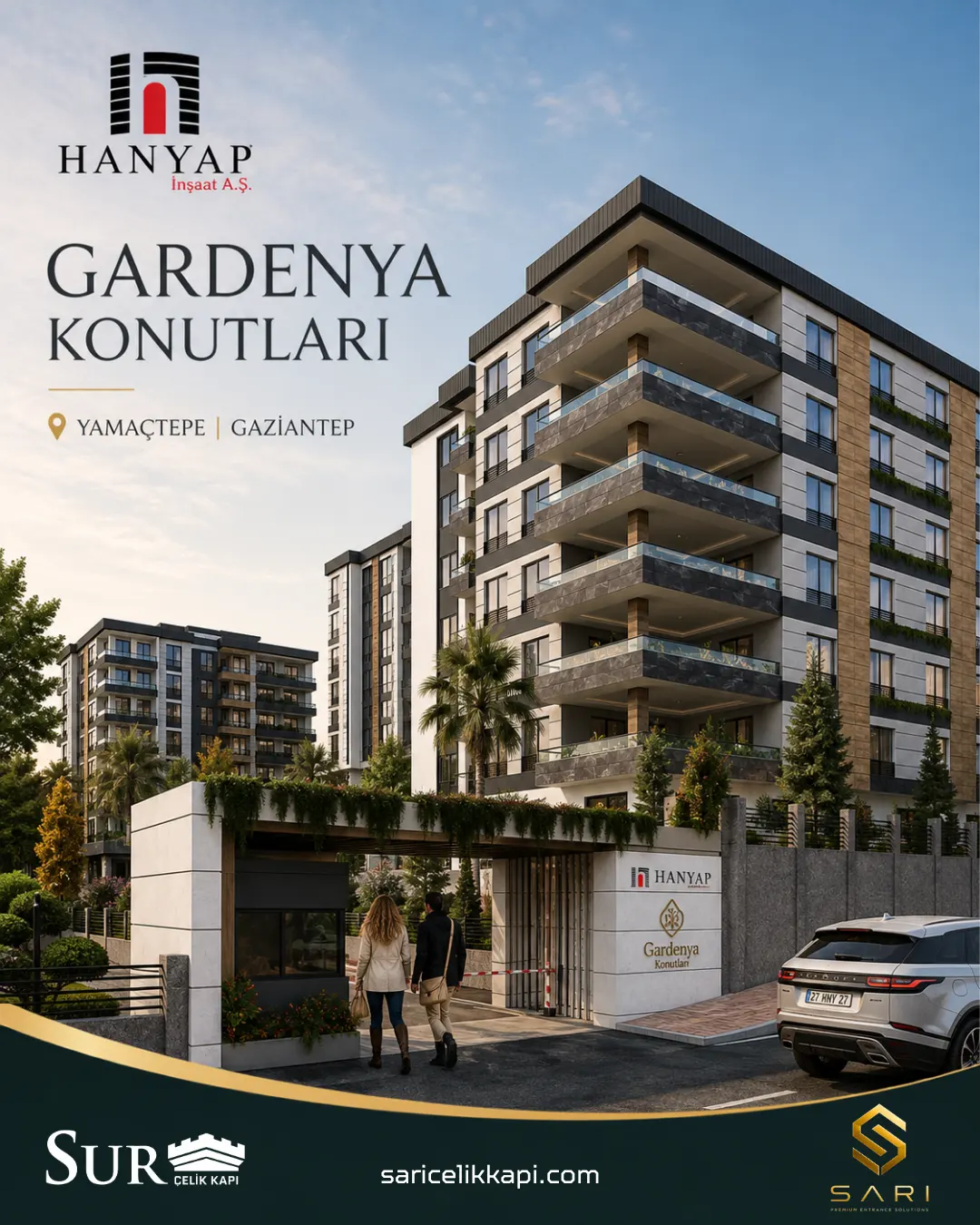 Gardenya Konutları proje uygulaması