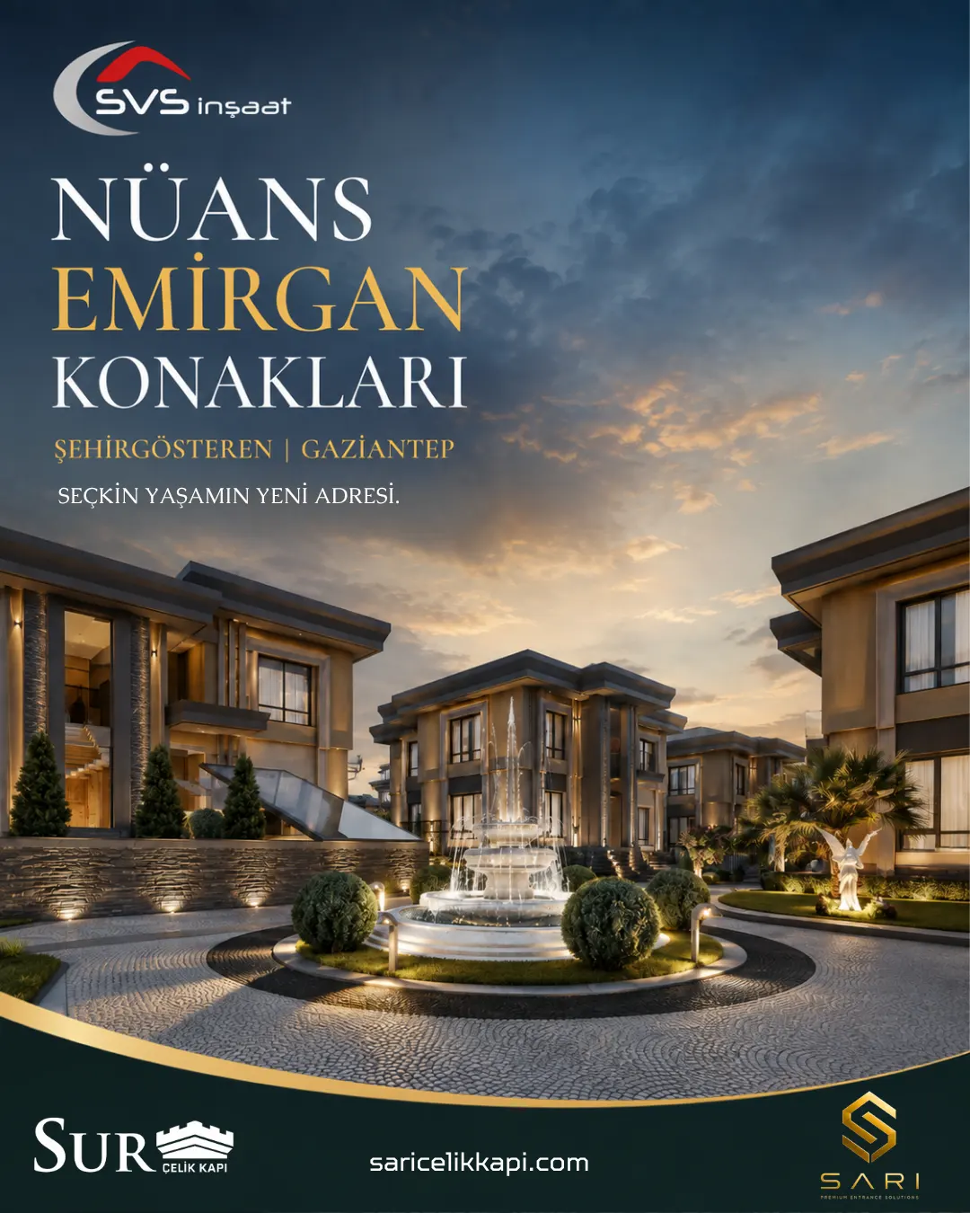 Nüans Emirgan Konakları proje uygulaması