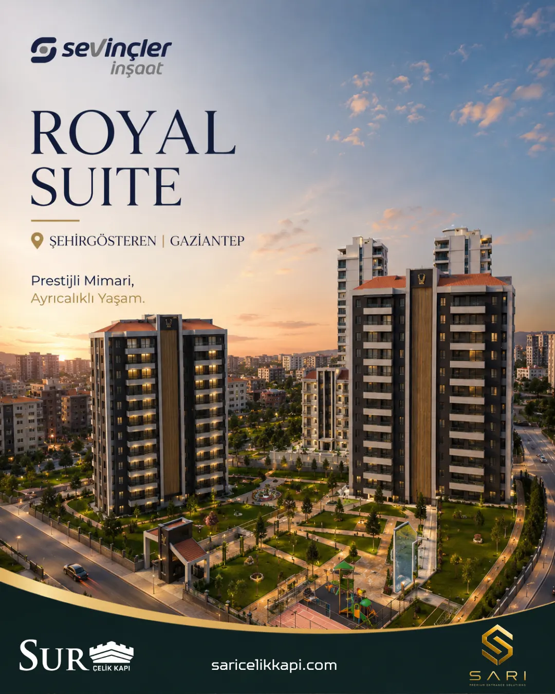 Royal Suite proje uygulaması