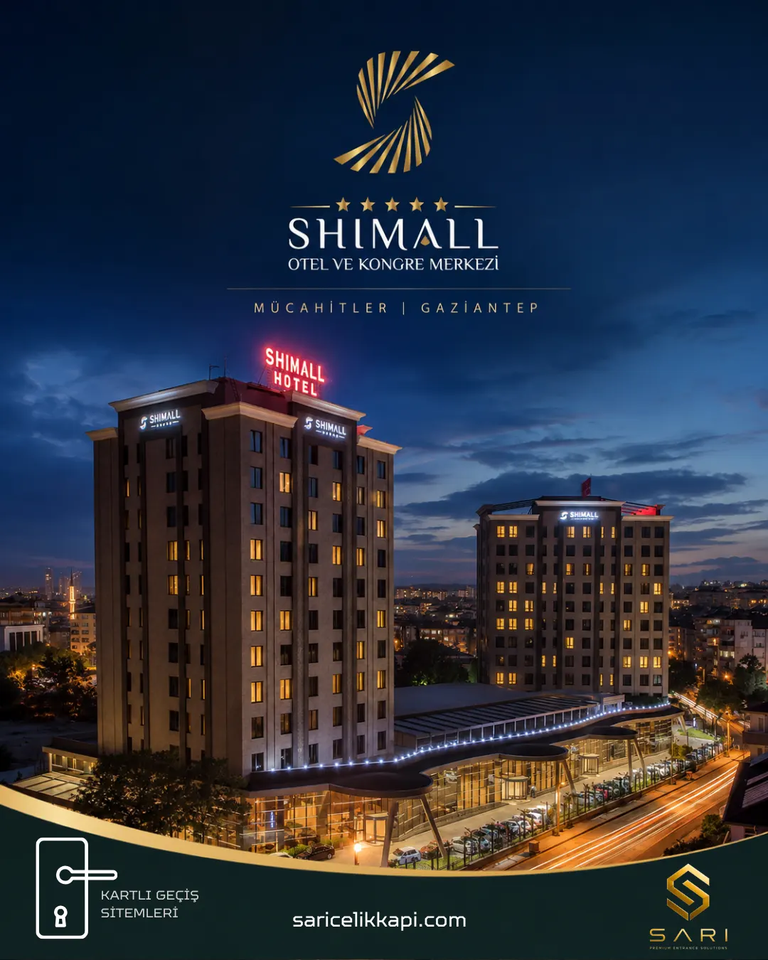 Shimall Otel proje uygulaması