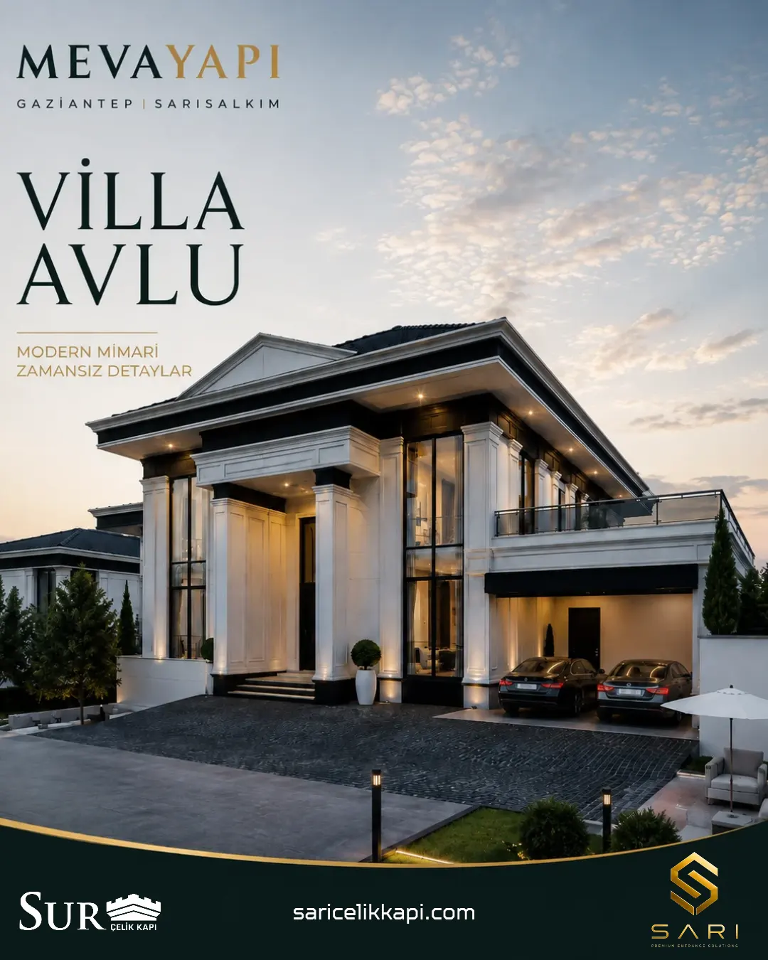 Villa Avlu proje uygulaması